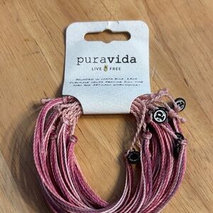 Pura Vida Pink Ombre Bracelet Set